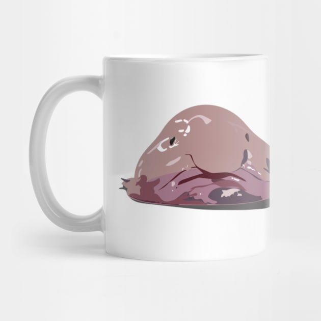 Blobfish Illustration by purpleyampress